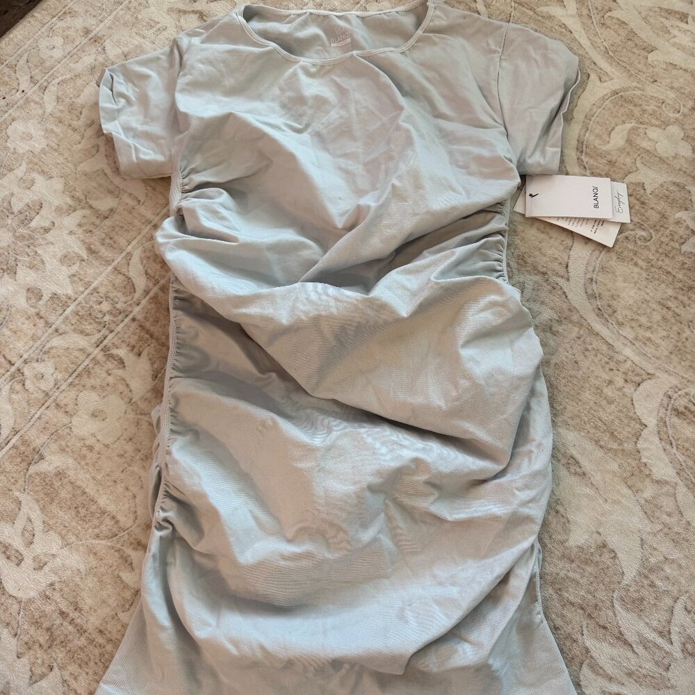 MATERNITY CAP SLEEVE DRESS